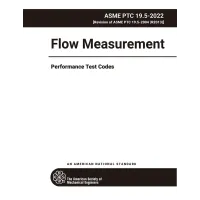 ASME PTC 19.5-2022 PDF