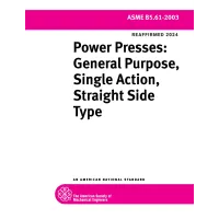 ASME B5.61-2003 (R2024)