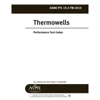 ASME PTC 19.3 TW-2010