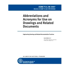 ASME Y14.38-2007 (R2013)