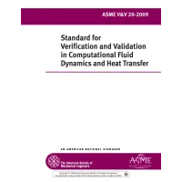 ASME V&V 20-2009 (R2021)