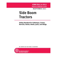ASME B30.14-2015 (R2021)