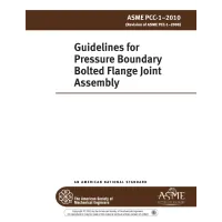 ASME PCC-1-2010
