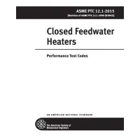 ASME PTC 12.1-2015
