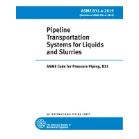 ASME B31.4-2019