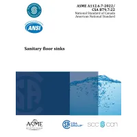 ASME A112.6.7-2022/CSA B79.7:22