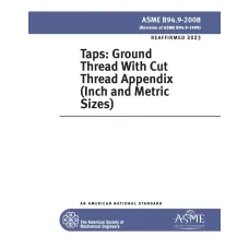 ASME B94.9-2008 (R2023)