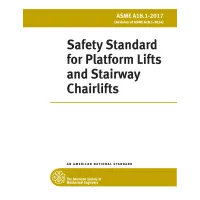 ASME A18.1-2017