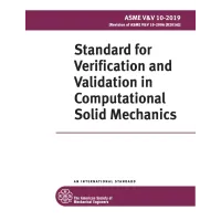 ASME V&V 10-2019
