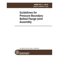 ASME PCC-1-2019