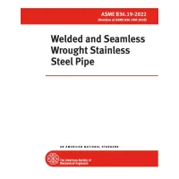 ASME B36.19-2022