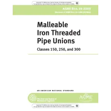 ASME B16.39-2009